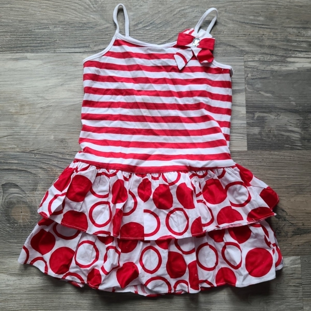 Red & White 4th of July Summer Dress